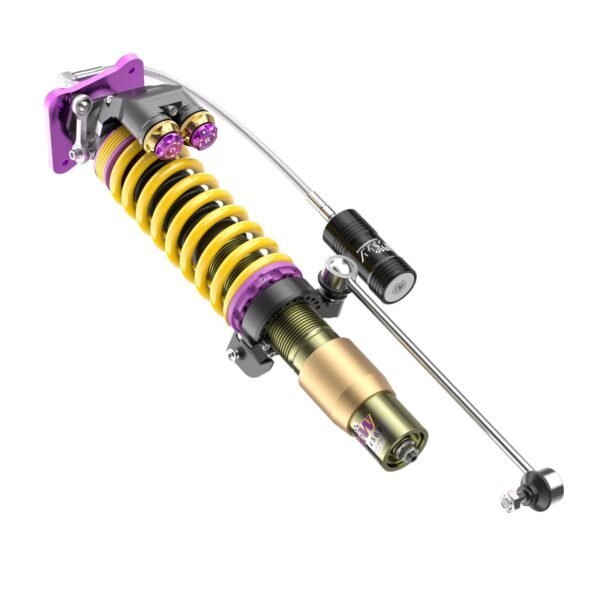 Imagen orientativa oficial de la gama Suspensión roscada KW Clubsport V5 para BMW M3 y M4, con desactivación electrónica