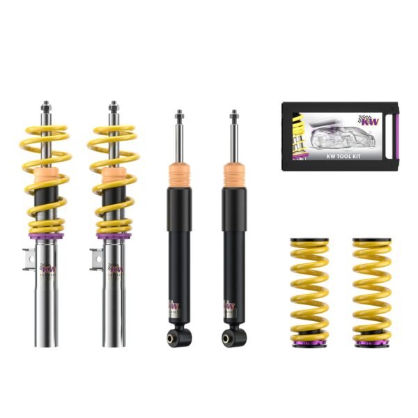 Imagen orientativa oficial de la gama Suspensión roscada KW V1 inox para Audi 80, Audi 90 y Audi Coupé, referencia 10210002