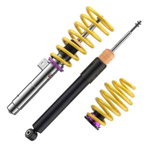 Suspensión roscada KW V2 Comfort para BMW 3er E46, con muelle principal VA de una pieza · carga del. 911–1030 kg