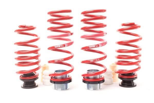 Muelles de altura regulable H&R para Audi A4 B9 (8W2, 8WC), Audi A4 B9 Avant (8W5, 8WD) y otros modelos compatibles