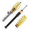 Imagen orientativa oficial de la gama Suspensión roscada KW V2 inox para Audi A6 (4B) y Skoda Superb I, referencia 15210009
