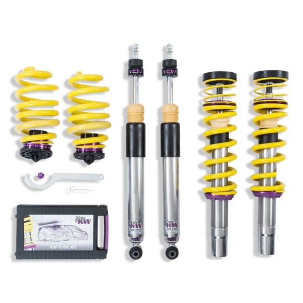 Suspensión roscada KW V3 inox para Audi A4 Avant y A5 Sportback · carga tras. hasta 1250 kg