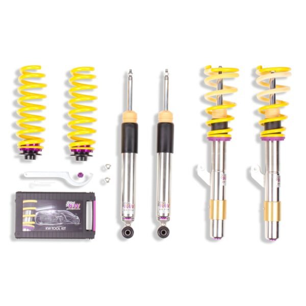 Suspensión roscada KW V3 inox para BMW Serie 1, Serie 2, Serie 3 y Serie 4
