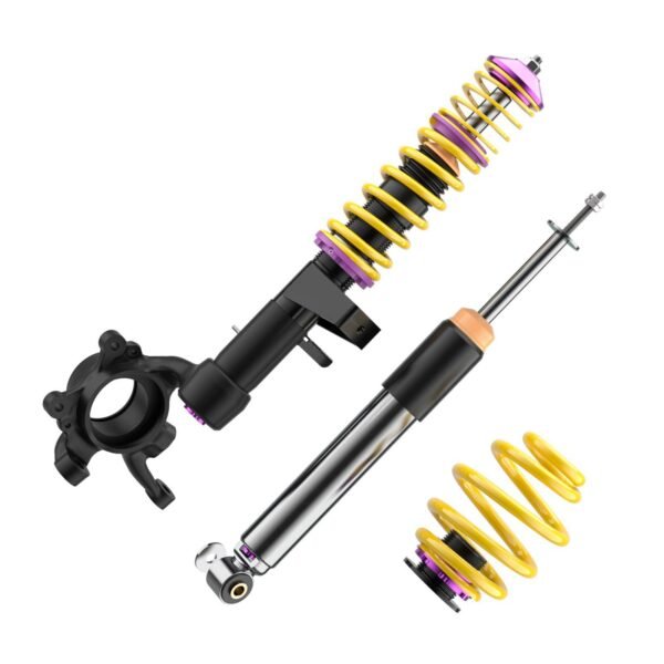 Suspensión roscada KW V3 para BMW 3er E30, con puntales delanteros de intercambio