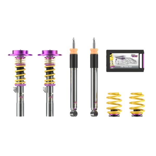 Suspensión roscada KW Clubsport V3 para MINI F56, con ajuste de rebote y compresión