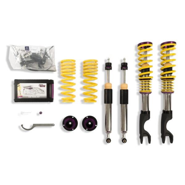 Suspensión roscada KW V3 inox para Mercedes-Benz C-Klasse W205 y C-Klasse Coupé C205