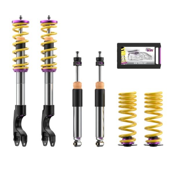 Suspensión roscada KW V3 inox para Mercedes-Benz GLC X253 y GLC Coupé C253
