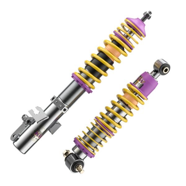 Suspensión roscada KW V3 inox para Porsche 968, con ajuste independiente