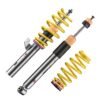 Suspensión roscada KW V3 inox para Audi A3 y VW Golf VIII · carga del. 1036–1100 kg