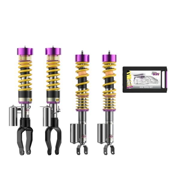 Suspensión roscada KW HLS 2 para Nissan GT-R (R35), con elevación delantera