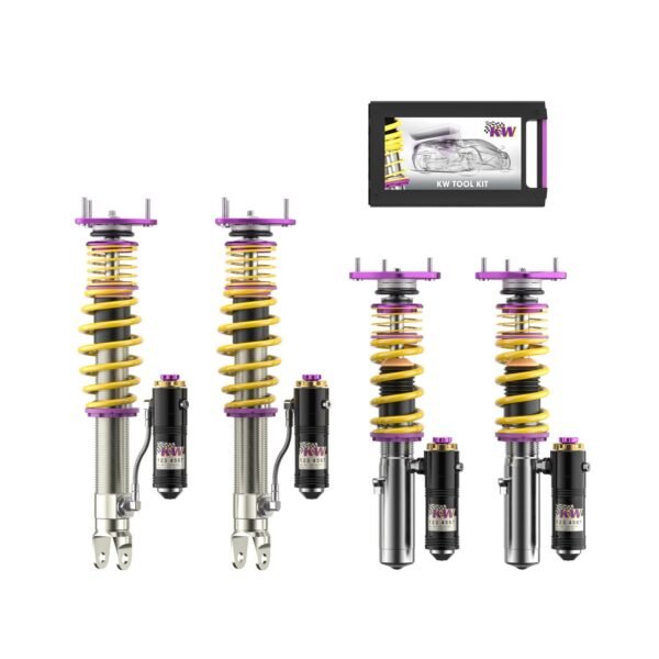 Suspensión roscada KW Clubsport V4 para Porsche 911 (991)