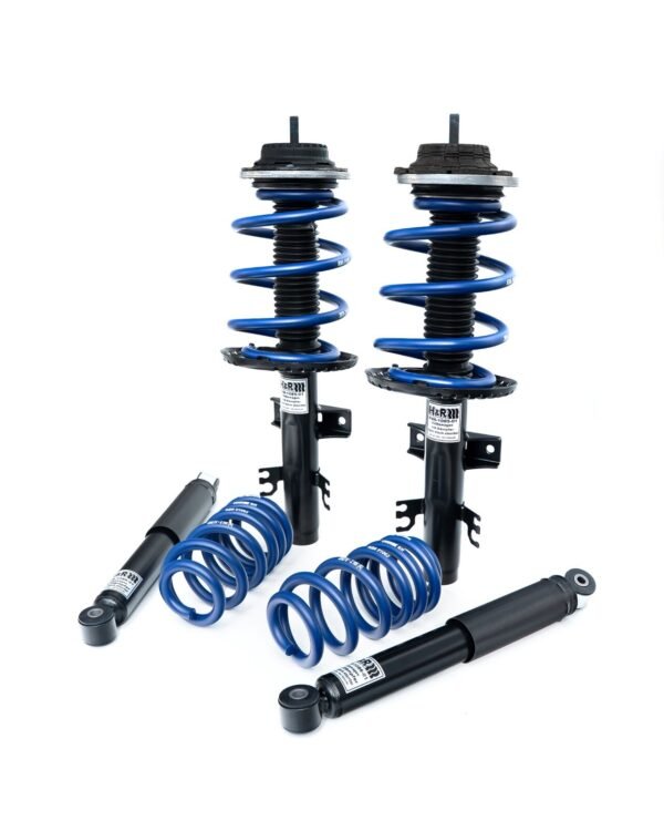 Suspensión deportiva H&R Comfort para Volkswagen California T5 Camper (7EC, 7EF, 7EG, 7HF, 7HC), Volkswagen California T6 Camper (SGC, SGG, SHC) y otros modelos compatibles