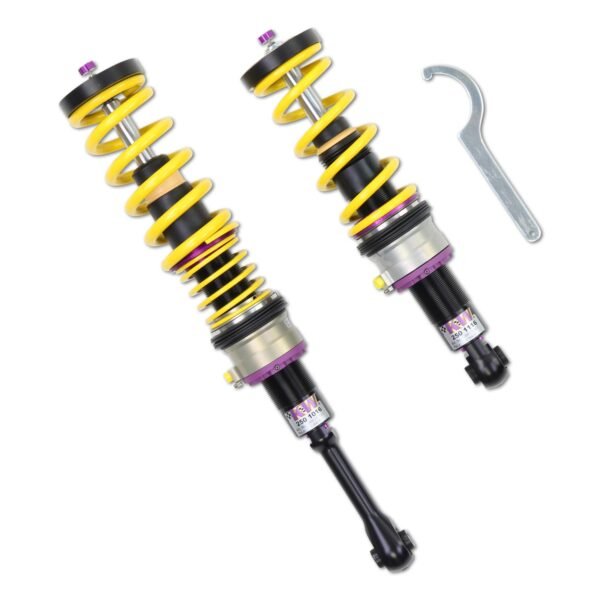 Imagen orientativa oficial de la gama Suspensión roscada KW HLS 4 para Dodge Viper, con elevación hidráulica y rebote regulable, referencia 15227405