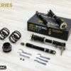 Suspensión roscada BC Racing BR para Toyota Corolla AE86 con tracción trasera y montaje con mangueta (1983-1987)