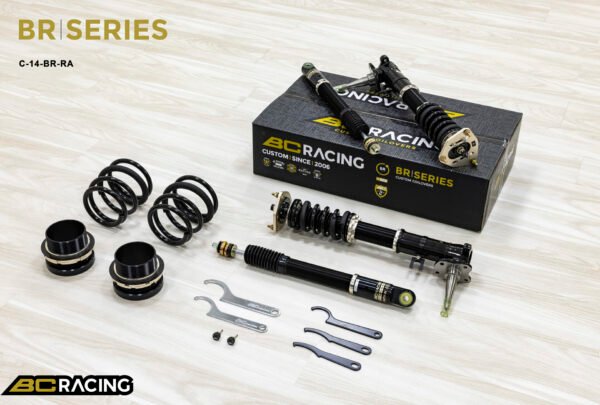 Suspensión roscada BC Racing BR para Toyota Corolla AE86 con tracción trasera y montaje con mangueta (1983-1987)