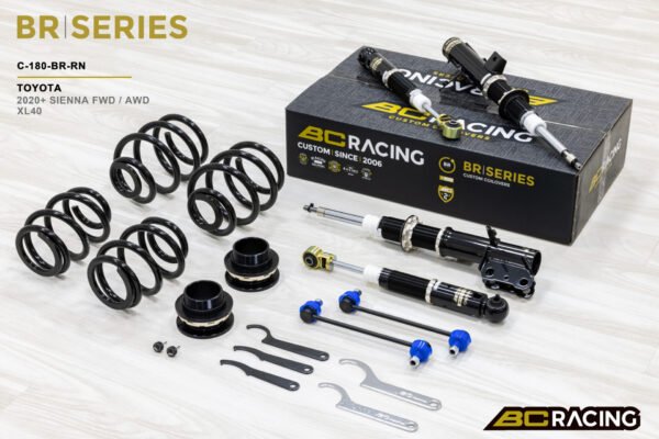 Suspensión roscada BC Racing BR para Toyota Sienna XL40 con montaje FWD/AWD (2020+)