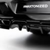 Difusor trasero con barras verticales V.2 para BMW M760e G70 — imagen 5