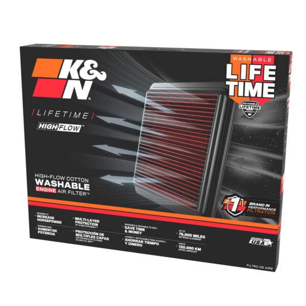 Filtro de aire K&N para GMC Canyon - imagen 2