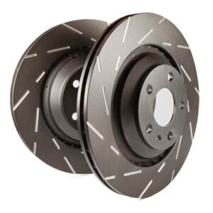 Juego de discos de freno delanteros EBC USR para Abarth Grande Punto y Punto Evo · diámetro 305 · altura 45