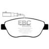Foto 3 de Pastillas de freno delanteras EBC Greenstuff para Abarth 500 y 695 · pinza Bosch