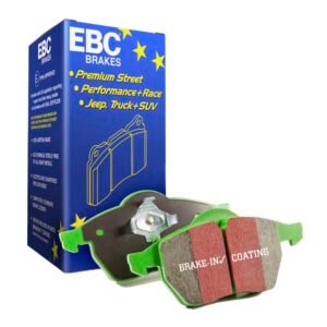 Pastillas de freno delanteras EBC Greenstuff para Alfa Romeo Alfetta, Alfetta GTV y Alfetta GTV6 · pinza ATE