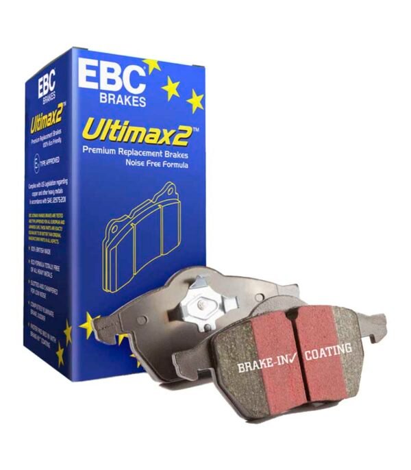 Pastillas de freno traseras EBC Ultimax2 para Alfa Romeo Alfetta, Alfetta GTV y Alfetta GTV6 · pinza ATE
