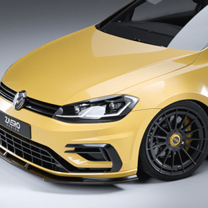 EVO-1 Lip delantero para VW Golf 7 R (restyling) | Zaero Design