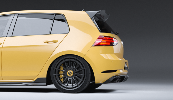EVO-1 Difusor trasero para VW Golf 7 R (restyling) | Zaero Design